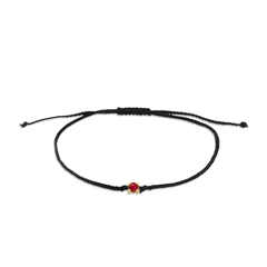 Bracelet en Or jaune 9k assemblé de Rubis - Maison Di Giorgio