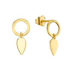 Boucles d'oreilles en Or jaune 9k - Maison Di Giorgio