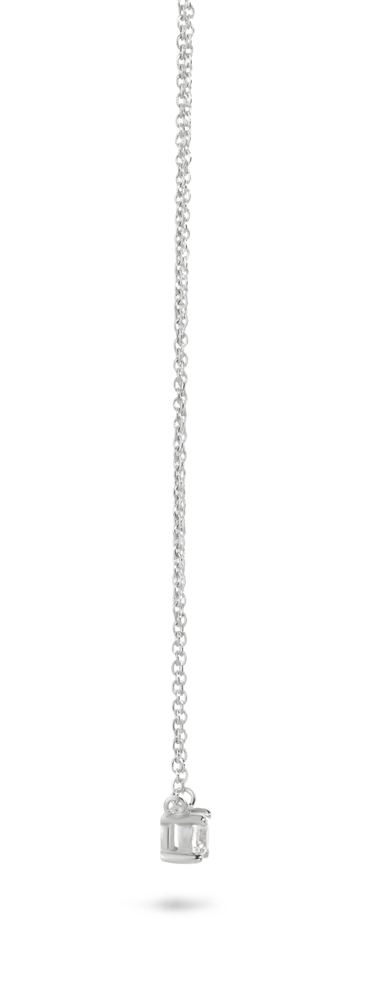 Collier en Or blanc 9k assemblé de Diamant HSI - Maison Di Giorgio