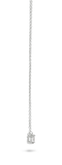Collier en Or blanc 9k assemblé de Diamant HSI - Maison Di Giorgio