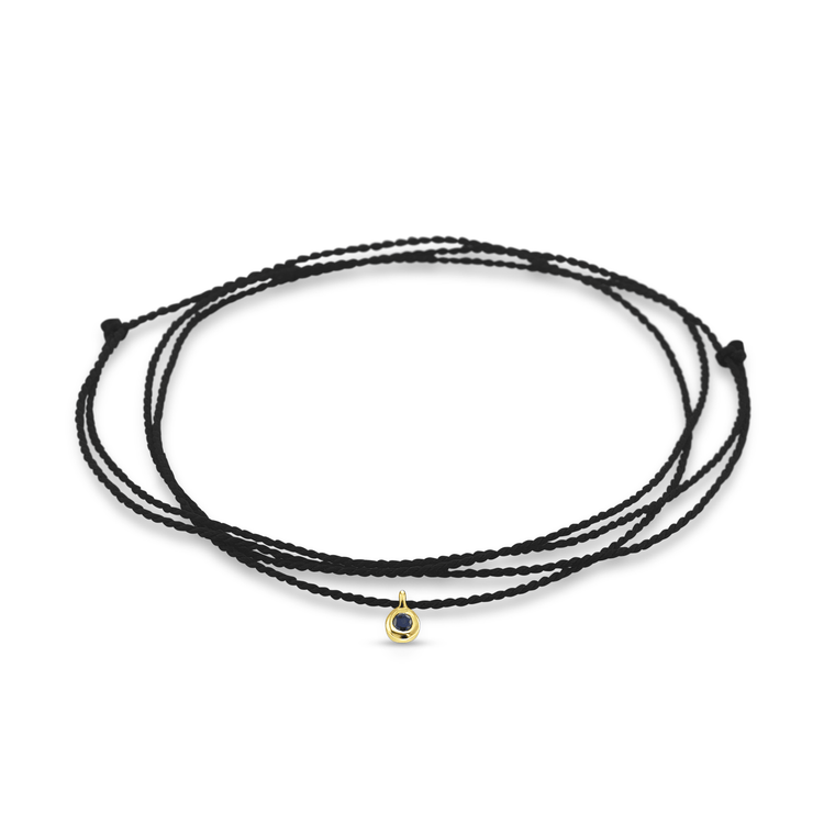 Bracelet - Or jaune 9k, Saphir - Maison Di Giorgio