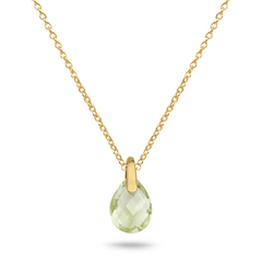 Pendentif - Or jaune 9k, Améthyste - Maison Di Giorgio