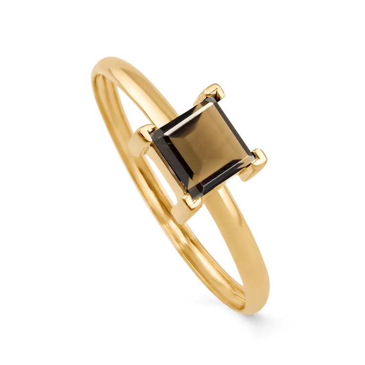 Bague - Or jaune 9k, Quartz - Maison Di Giorgio