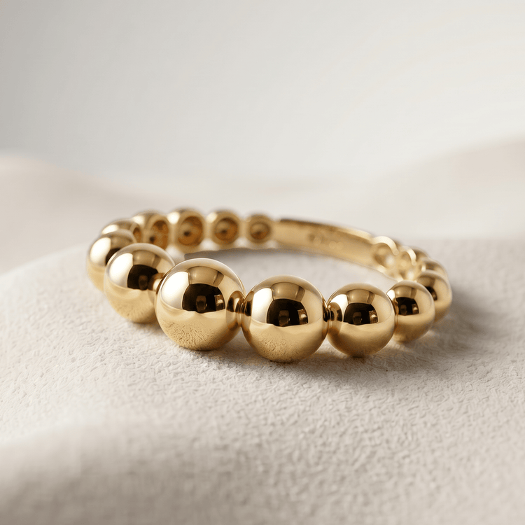 Bague - Or jaune 9k - Maison Di Giorgio
