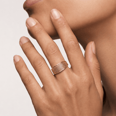 Bague - Or jaune 9k - Maison Di Giorgio