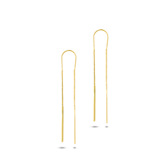 Boucles d'oreilles dorées Or jaune 18k - Maison Di Giorgio