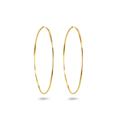 Boucles d'oreilles dorées Or jaune 18k - Maison Di Giorgio