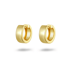 Boucles d'oreilles dorées Or jaune 18k - Maison Di Giorgio