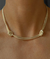 Collier doré Or jaune 18k - Maison Di Giorgio