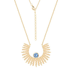 Collier doré Or jaune 18k assemblé d'Oxyde de zirconium - Maison Di Giorgio