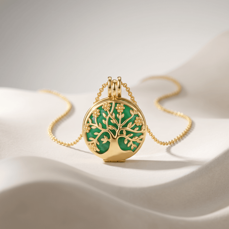 Collier médaillon Nomad - Maison Di Giorgio
