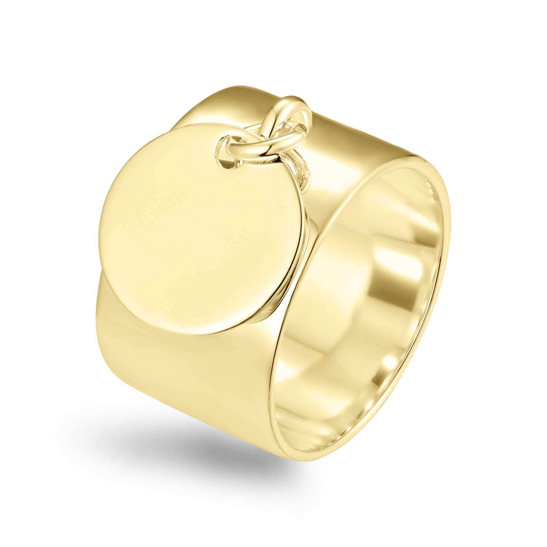 Bague dorée Or jaune 18k - Maison Di Giorgio