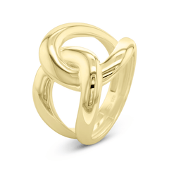 Bague dorée Or jaune 18k - Maison Di Giorgio