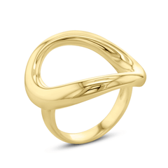 Bague dorée Or jaune 18k - Maison Di Giorgio