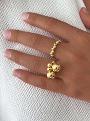 Bague dorée Or jaune 18k - Maison Di Giorgio
