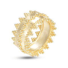 Bague dorée Or jaune 18k - Maison Di Giorgio
