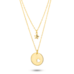 Collier doré Or jaune 18k - Maison Di Giorgio