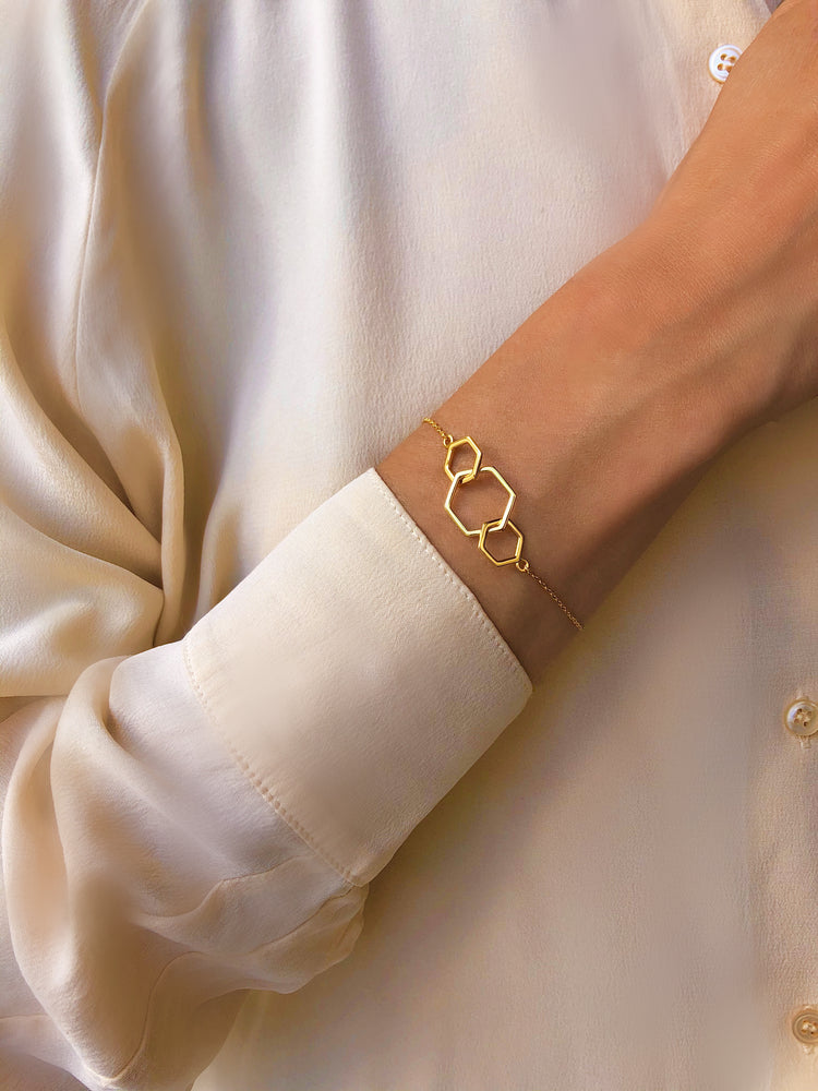 Bracelet doré Or jaune 18k - Maison Di Giorgio