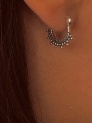 Boucles d'oreilles en Argent 925 plaqué Argent - Maison Di Giorgio