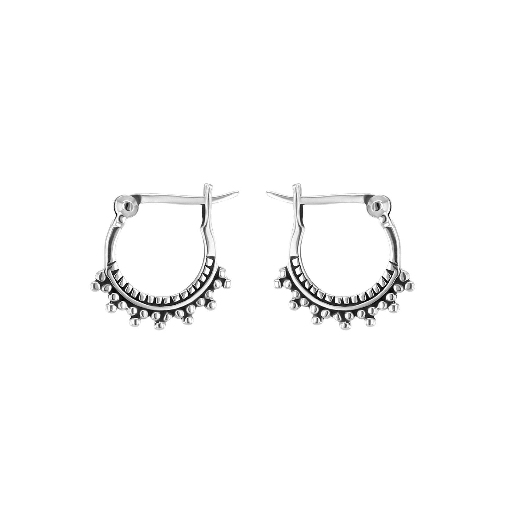Boucles d'oreilles en Argent 925 plaqué Argent - Maison Di Giorgio