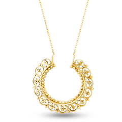 Collier en Argent 925 doré Or jaune 18k - Maison Di Giorgio
