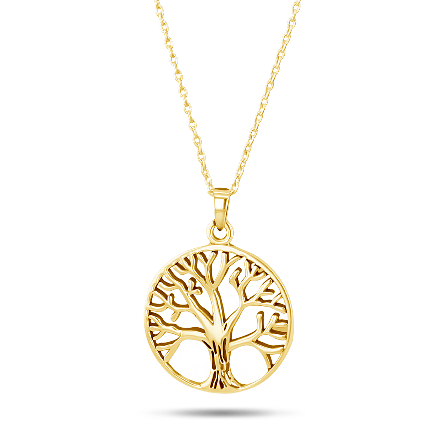 Collier en Argent 925 doré Or jaune 18k - Maison Di Giorgio