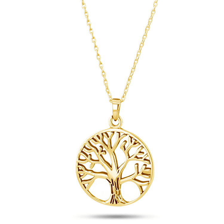 Collier en Argent 925 doré Or jaune 18k - Maison Di Giorgio