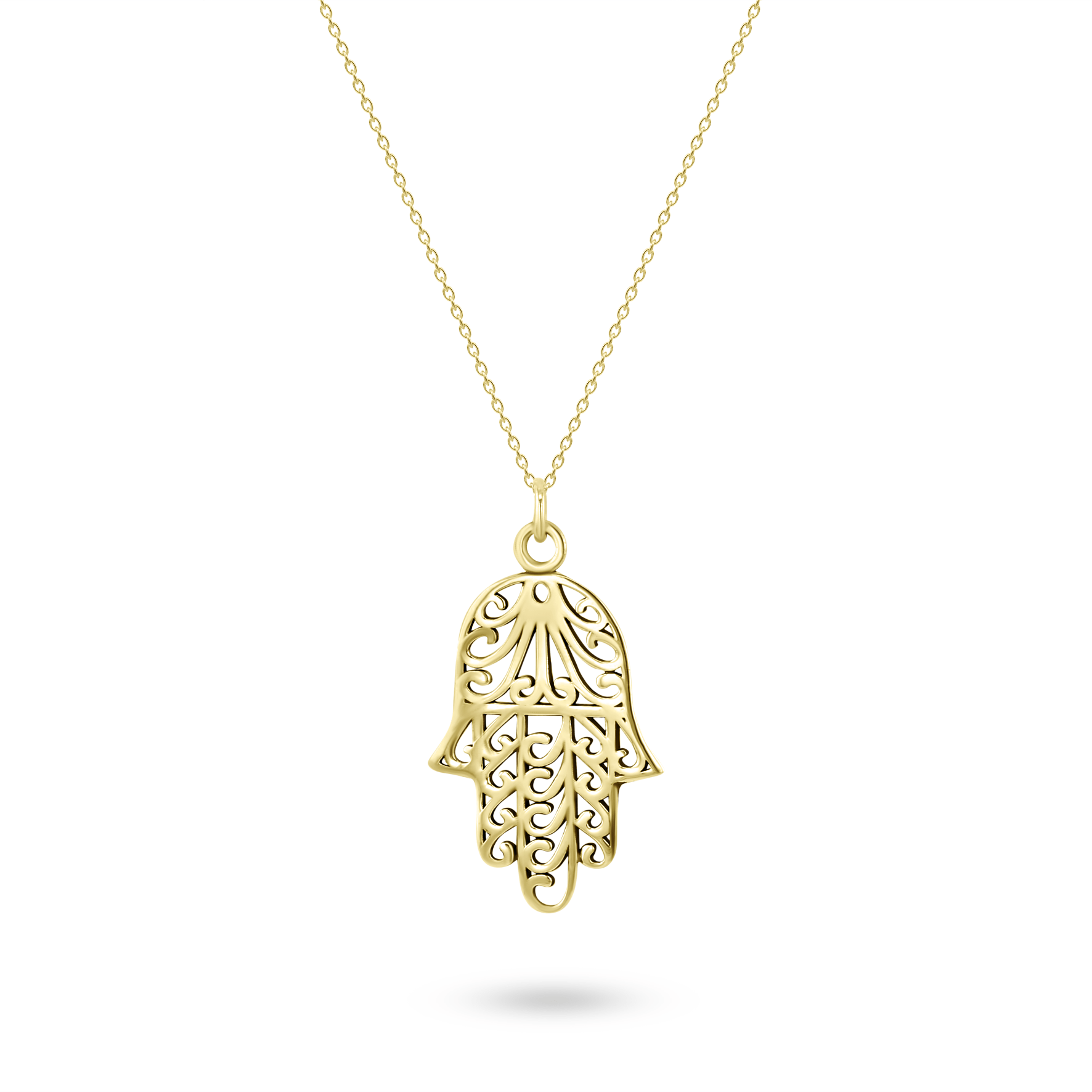 Collier en Argent 925 doré Or jaune 18k - Maison Di Giorgio