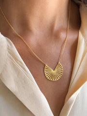 Collier en Argent 925 doré Or jaune 18k - Maison Di Giorgio