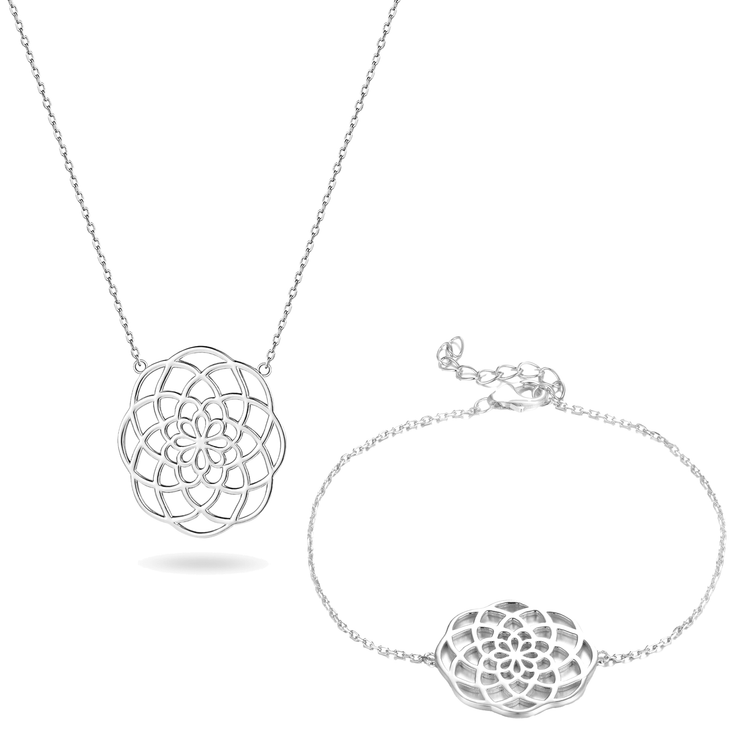 Set de collier et bracelet Nomad - Maison Di Giorgio