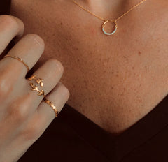 Bague en Argent 925 doré Or jaune 18k - Maison Di Giorgio