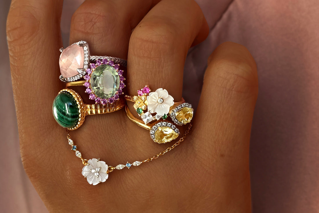 Bagues Fantaisie Femme : Les Bijoux Signature de Maison Di Giorgio