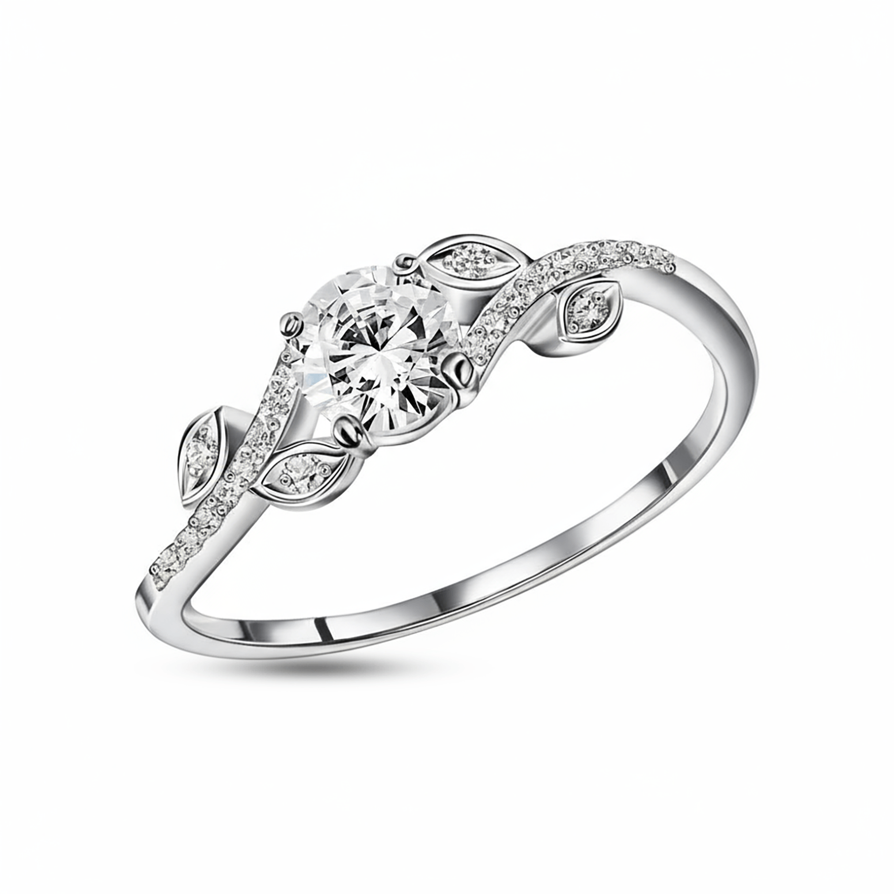 Bague en Argent 925 assemblée d'Oxyde de zirconium - Maison Di Giorgio