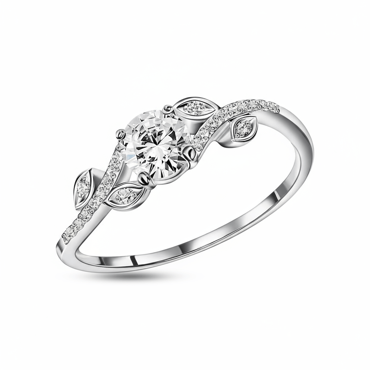 Bague en Argent 925 assemblée d'Oxyde de zirconium - Maison Di Giorgio