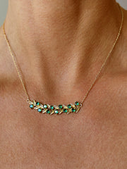 Collier en Argent 925 assemblé d'Oxyde de zirconium - Maison Di Giorgio