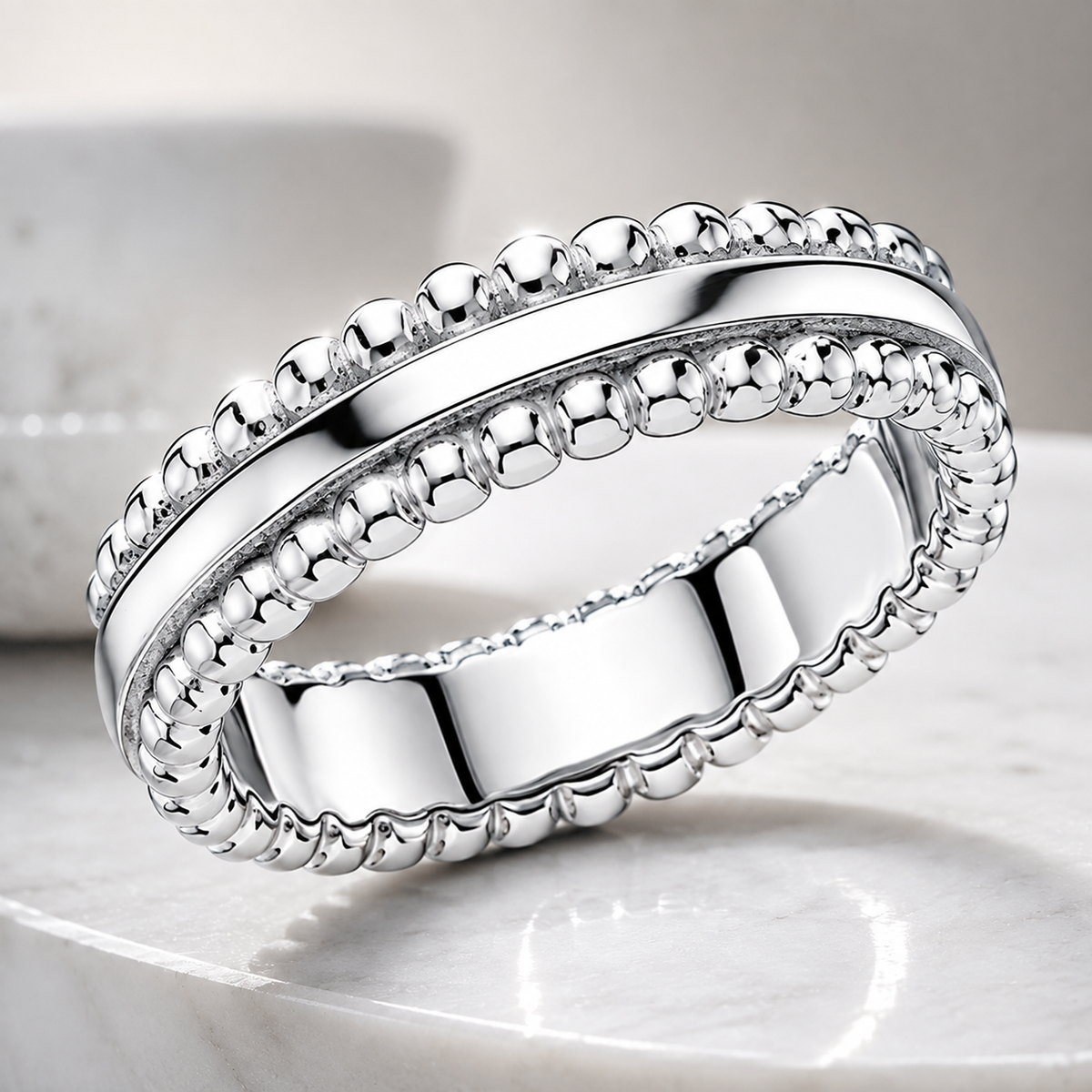 Bague Argentée