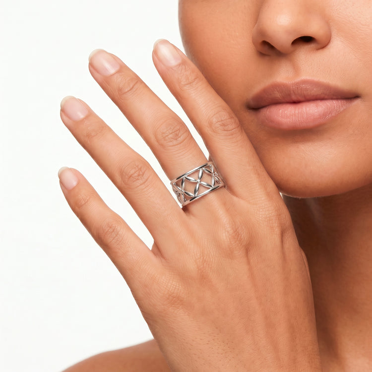 Bague Résille - Argent 925 - Maison Di Giorgio