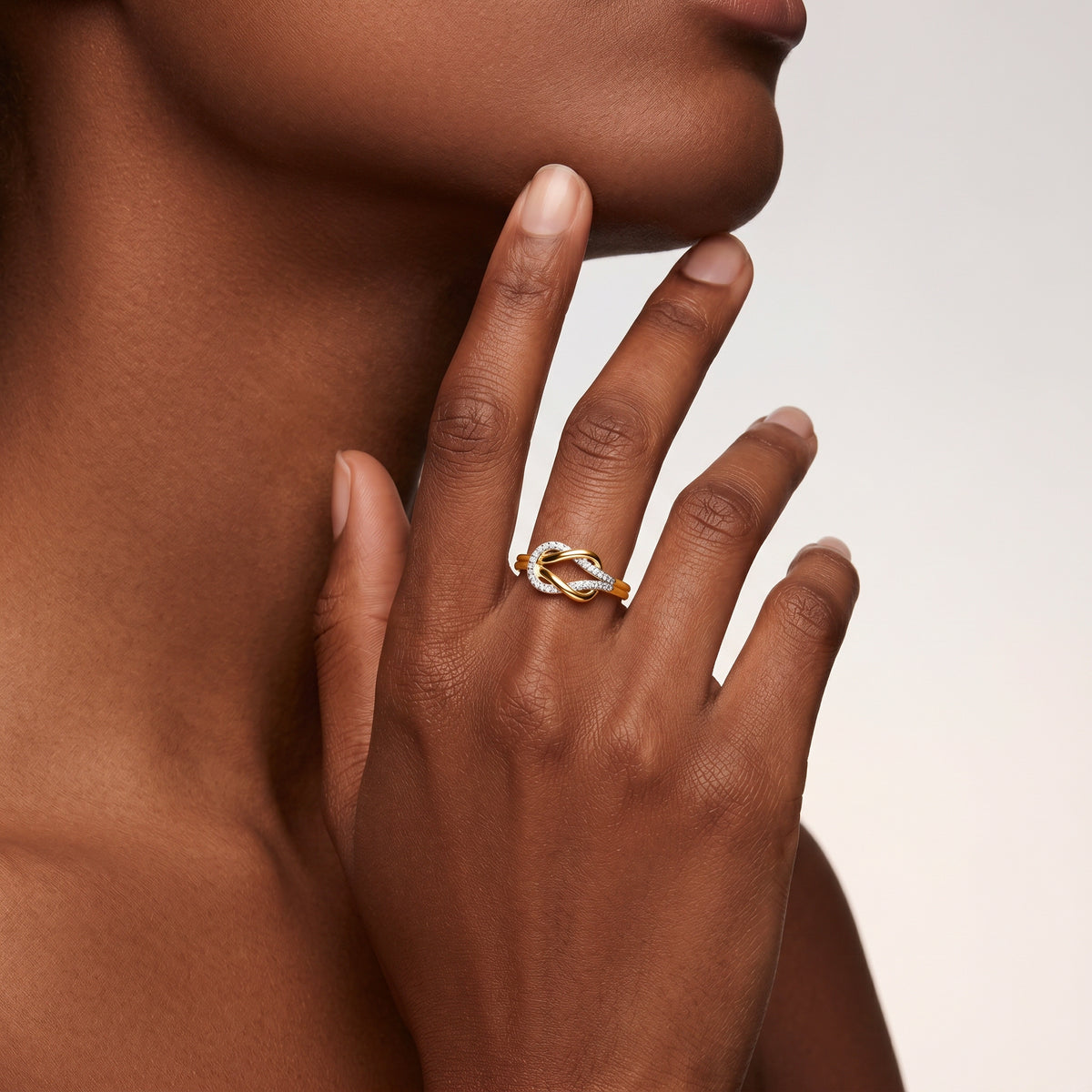 Bague Navy - Argent 925 doré Or jaune 18k, Oxyde de zirconium - Maison Di Giorgio