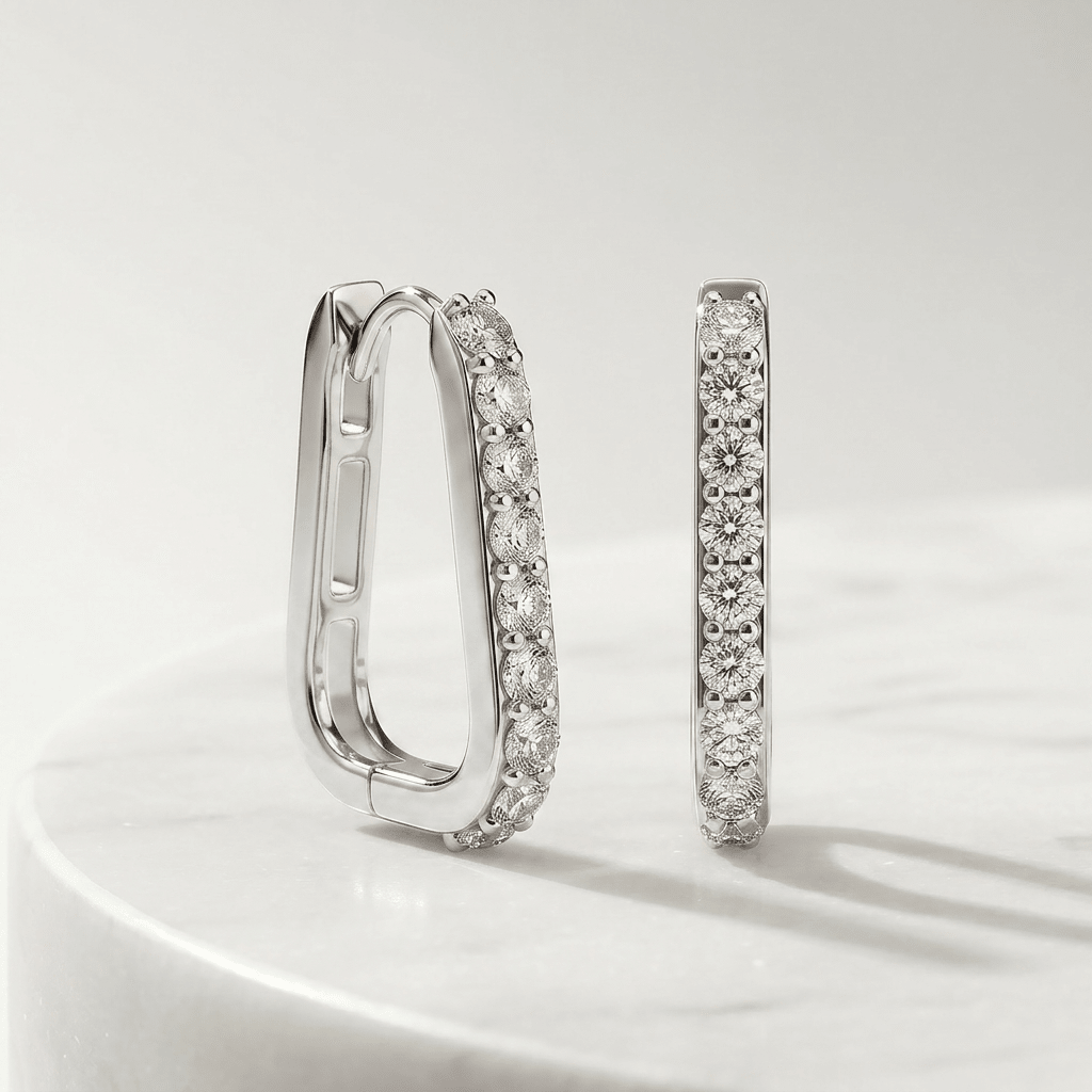 Boucles d'oreilles Éclat d'Argent - Maison Di Giorgio