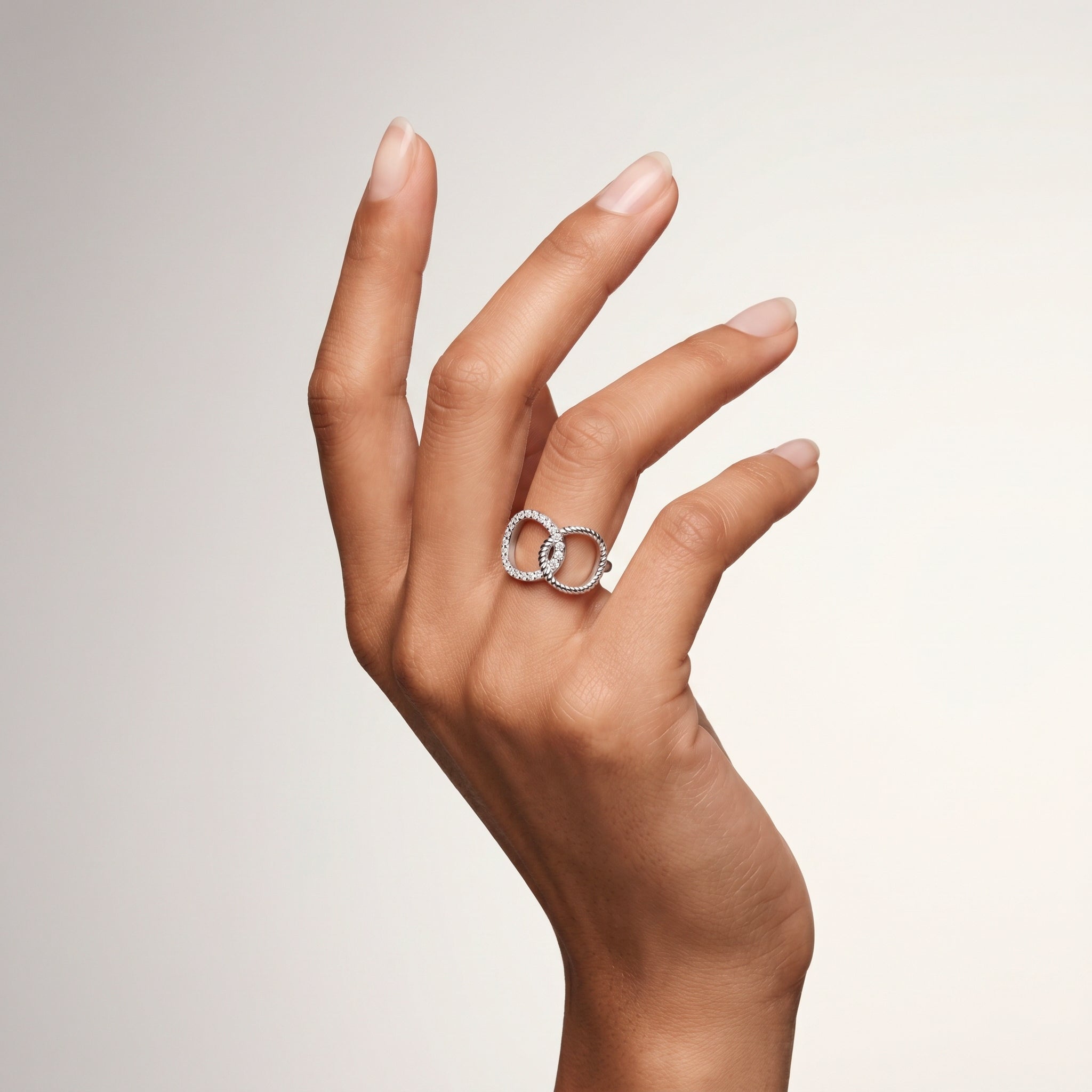 Bague Insieme - Argent 925, Oxyde de zirconium - Maison Di Giorgio