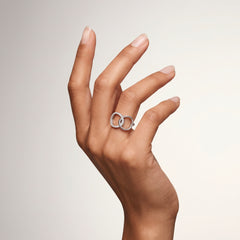 Bague Insieme - Argent 925, Oxyde de zirconium - Maison Di Giorgio