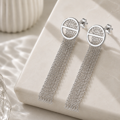 Boucles d'oreilles Argentées