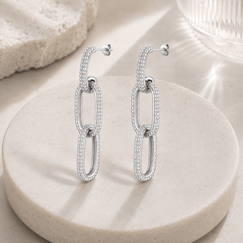 Boucles d'oreilles en argent 925 - Maison Di Giorgio