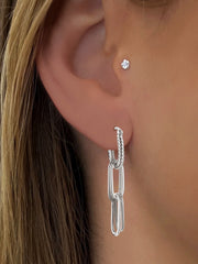 Boucles d'oreilles en Argent 925