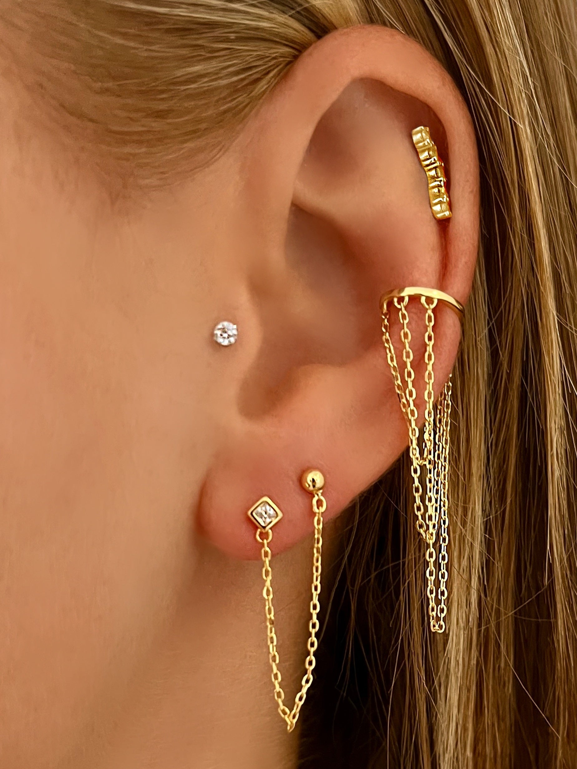Boucle d'oreille individuelle Nomad - Maison Di Giorgio