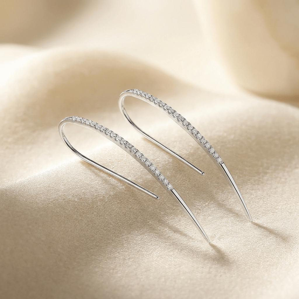 Boucles d'oreilles Éclat d'Argent - Maison Di Giorgio