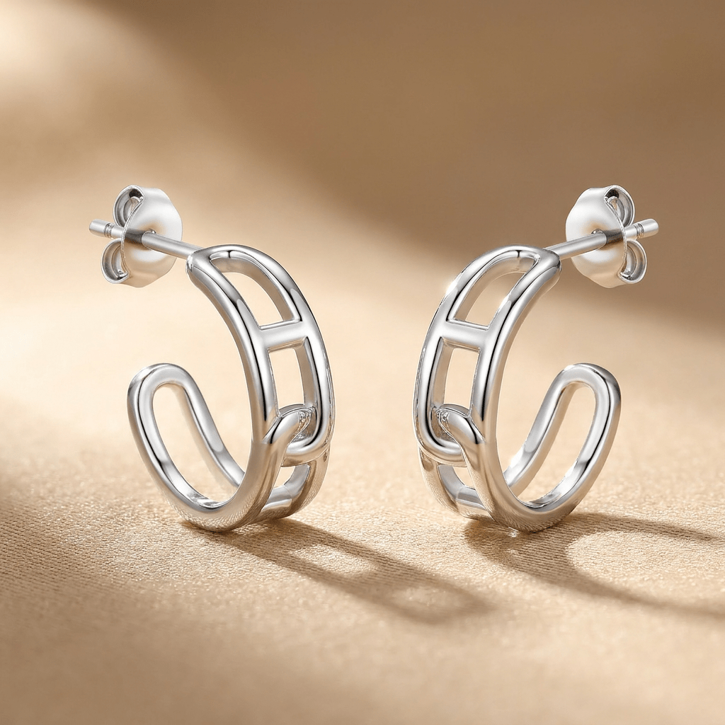 Boucles d'oreilles Éclat d'Argent - Maison Di Giorgio