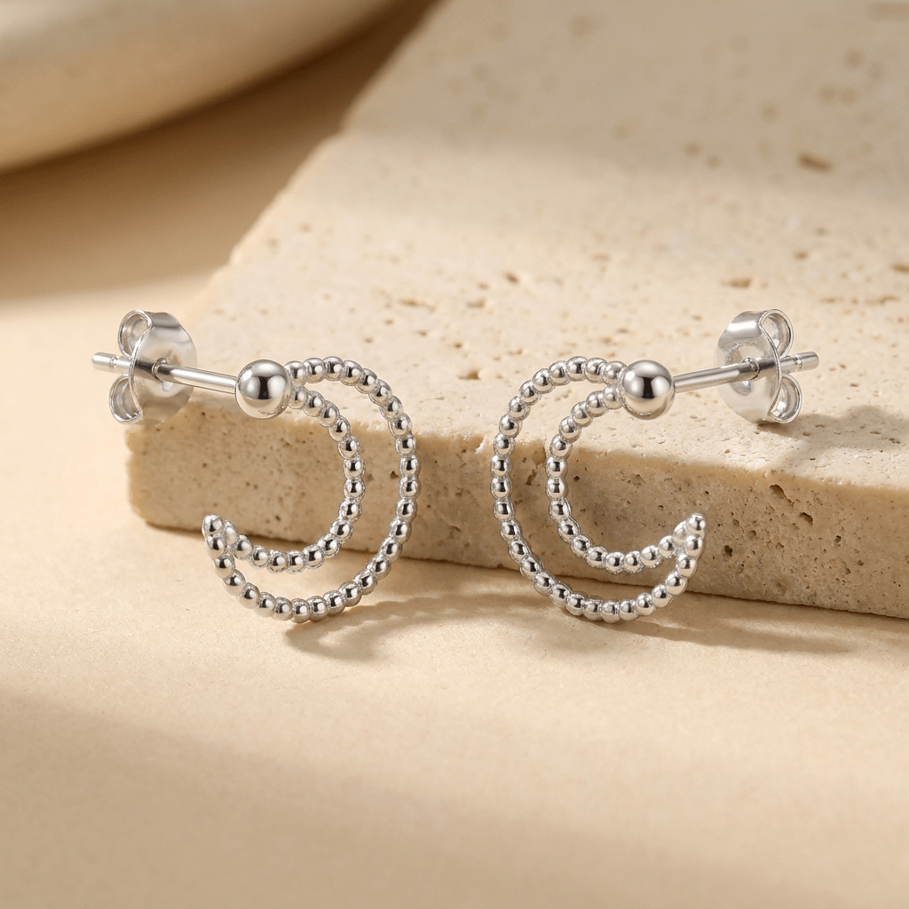 Boucles d'oreilles Éclat d'Argent - Maison Di Giorgio