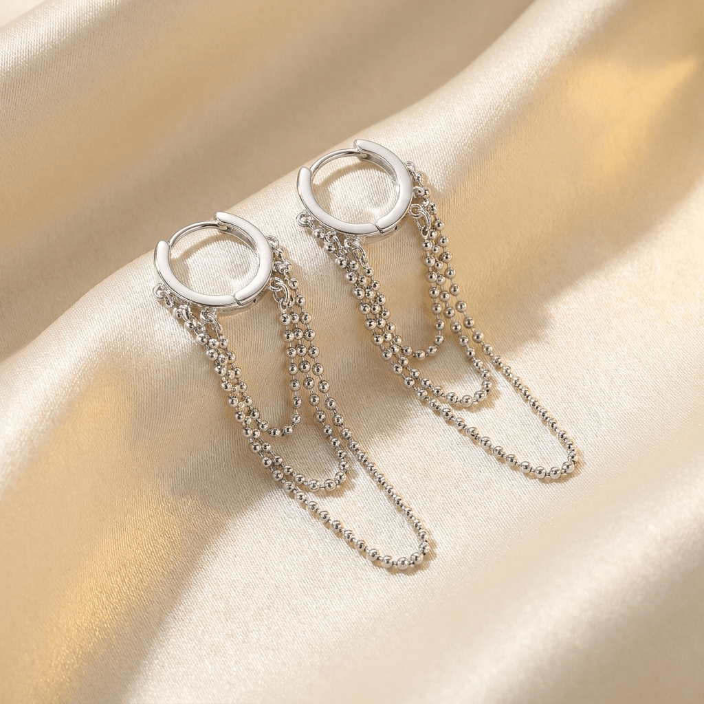 Boucles d'oreilles Éclat d'Argent - Maison Di Giorgio