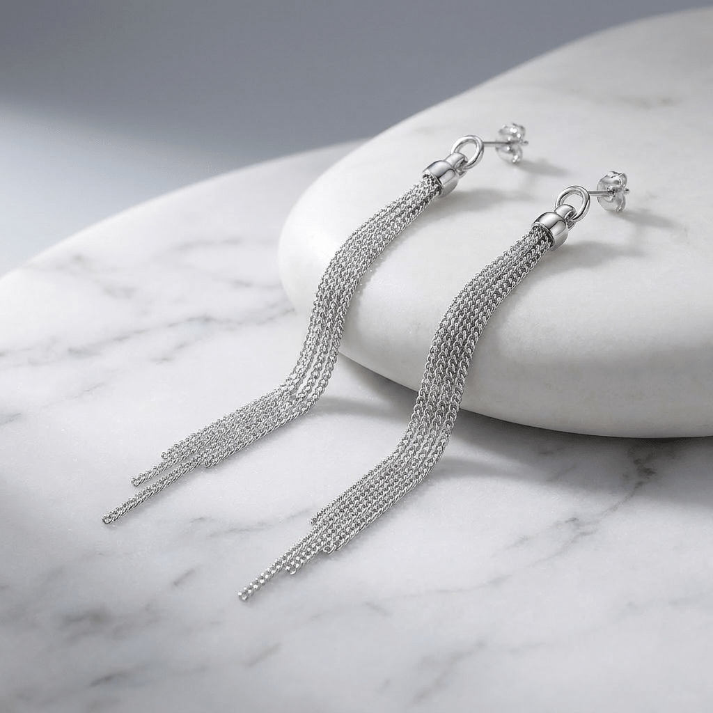 Boucles d'oreilles Éclat d'Argent - Maison Di Giorgio